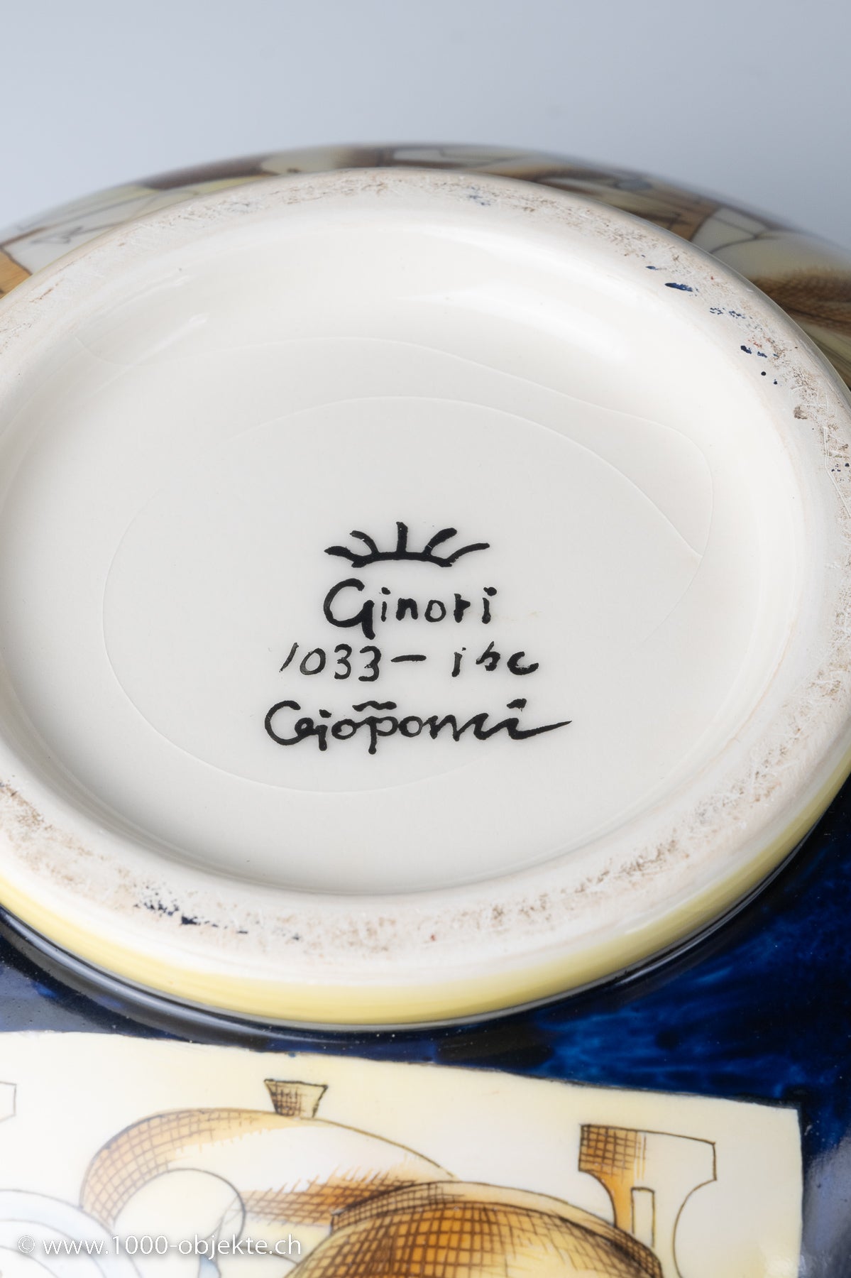 Ginori Gio Ponti Decorated Bowl