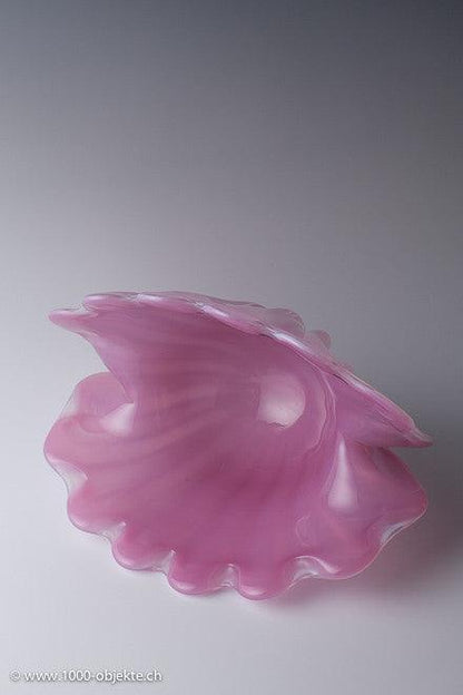 Large 'opalescent' shell bowl, Fratelli Toso c. 1959. - 1000 Objekte