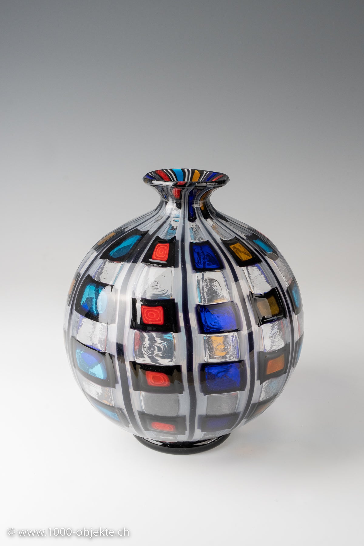 Ercole Barovier (1889-1974), 'Diamantati' vase, 1960s