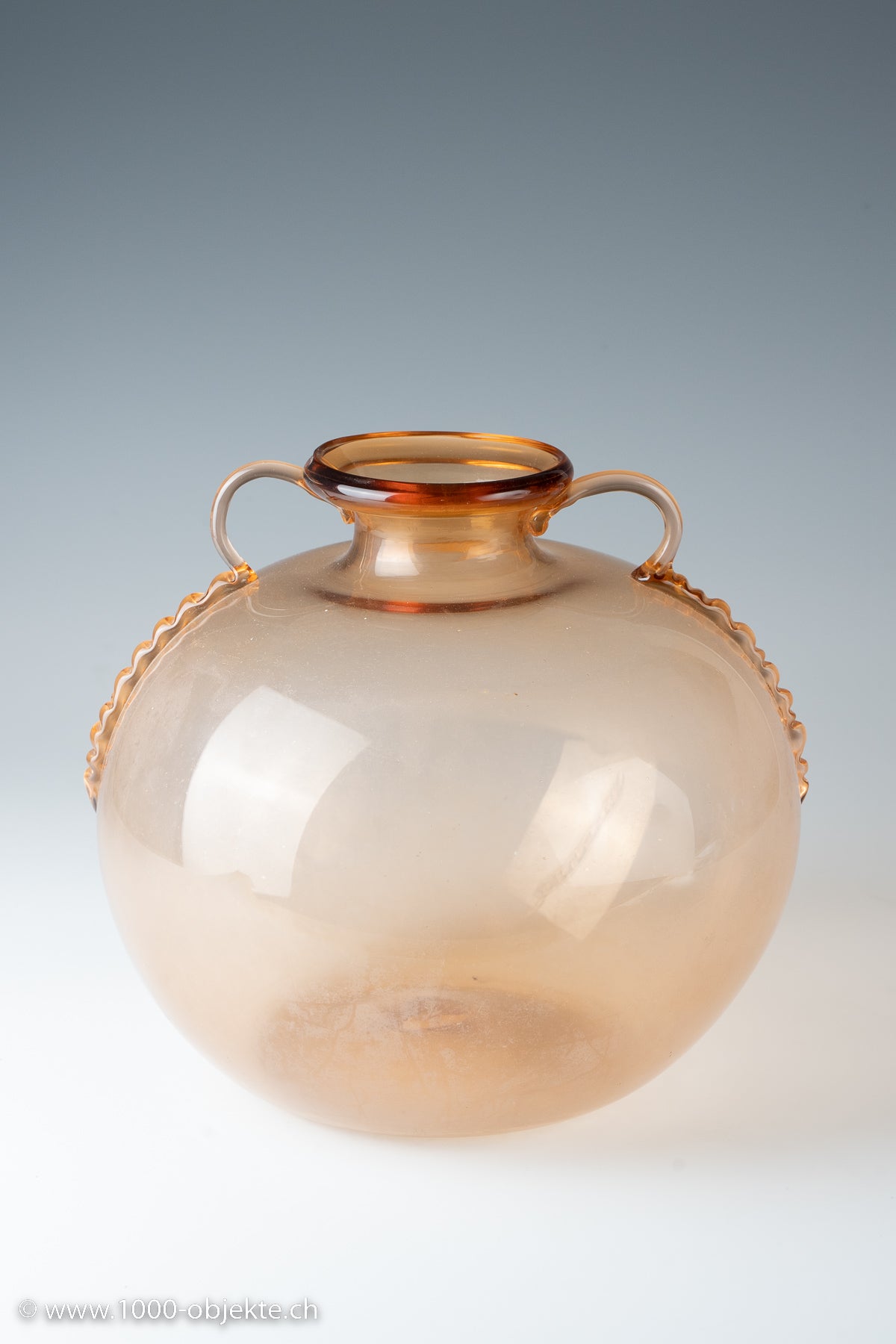 Vase "Vittorio Zecchin" for Cappelin, 1925-1930