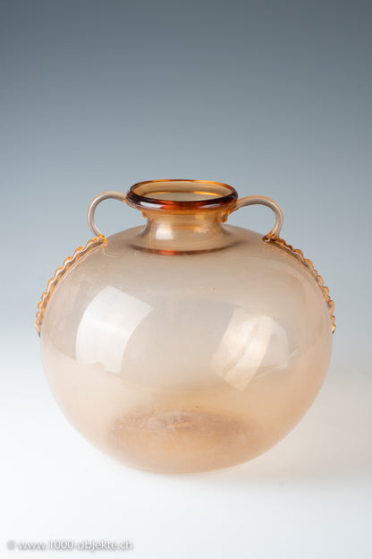 Vase "Vittorio Zecchin" for Cappelin, 1925-1930