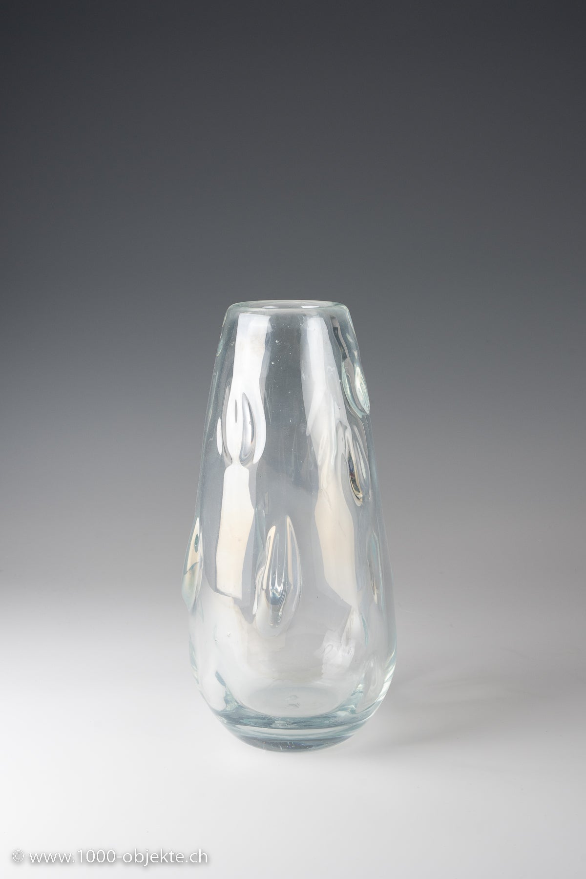 Significant Barovier & Toso Murano Glass Vase ca. 1940 iridescence
