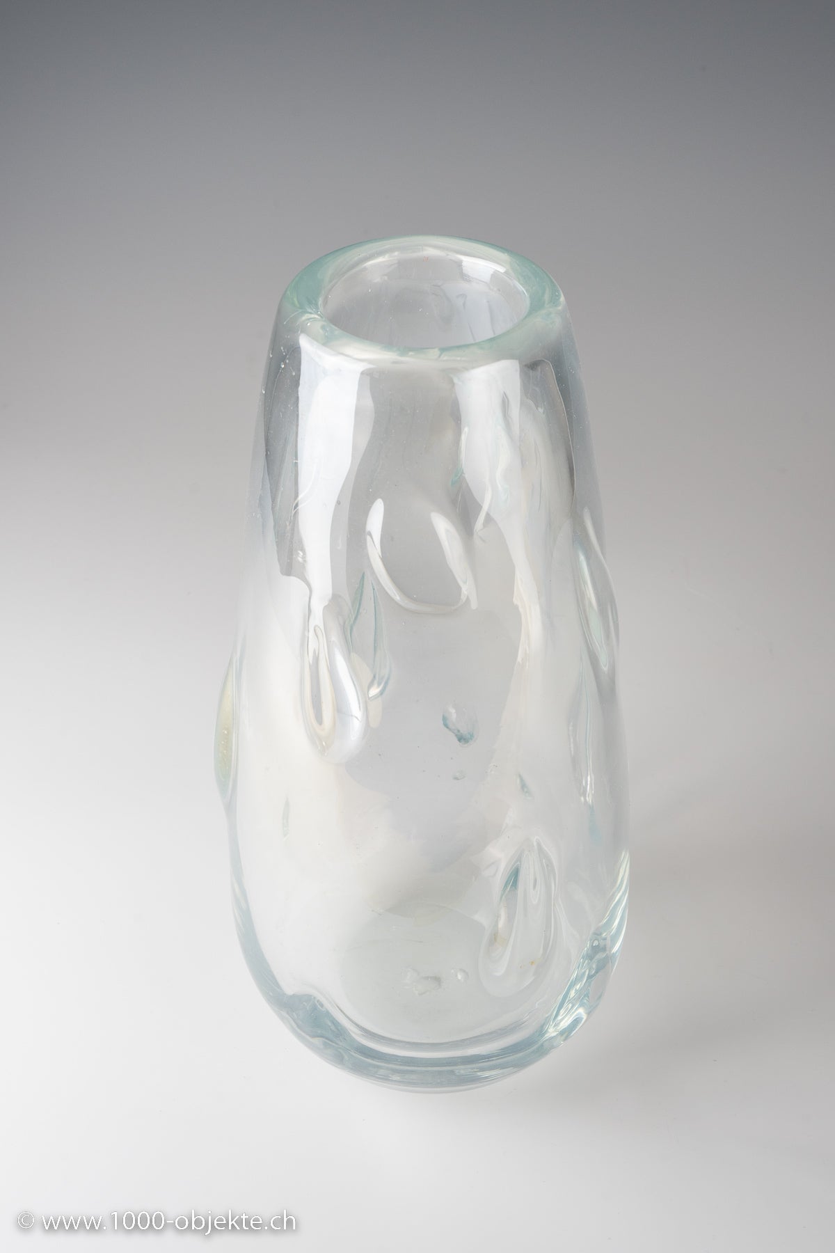 Significant Barovier & Toso Murano Glass Vase ca. 1940 iridescence