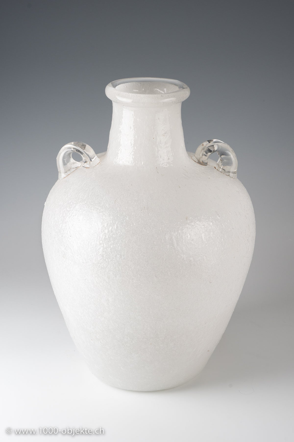 Vase, Modell 'Amphora Pulegoso' um 1950 für Barovier & Toso