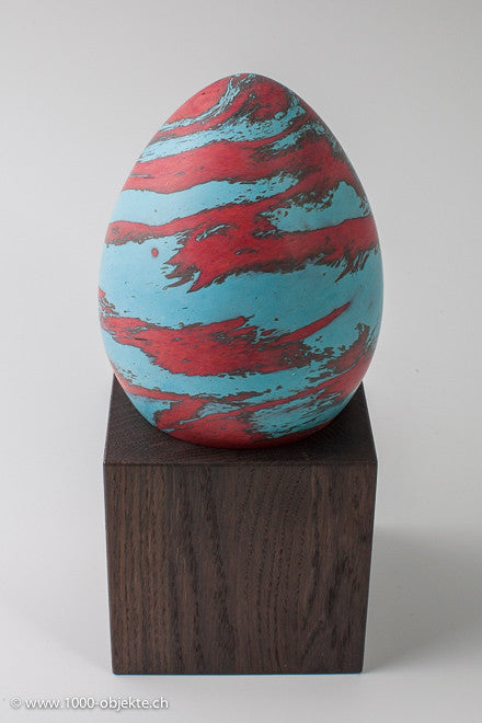 Egg for Anfora. Original Art Glass Object.