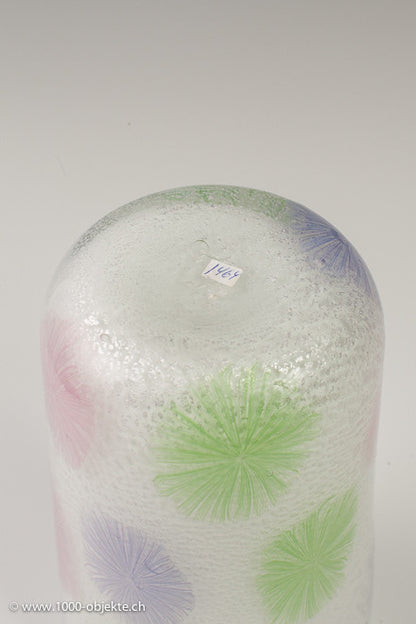 Ferro/Fuga, vase with frost flower design, ca. 1950