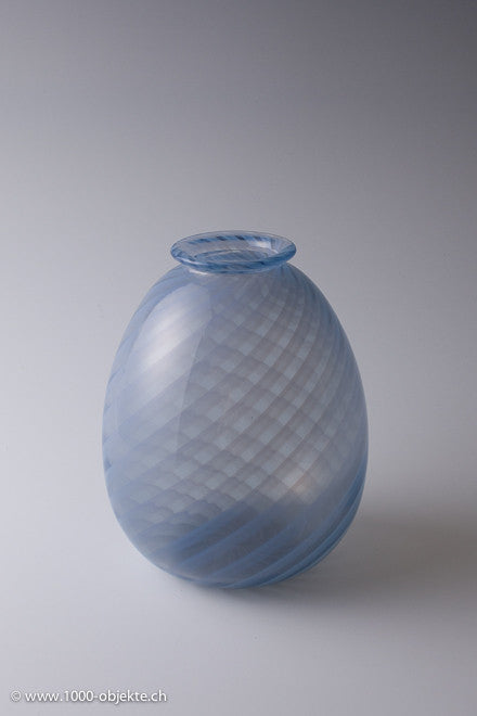 Barovier & Toso. "Blue swirl vase" 1945
