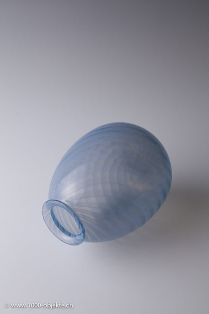Barovier & Toso. "Blue swirl vase" 1945