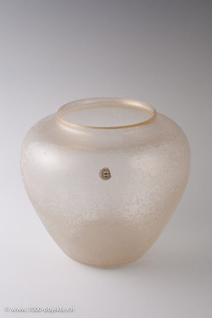 "Vase corroso" by Flavio Poli for Seguso 1935