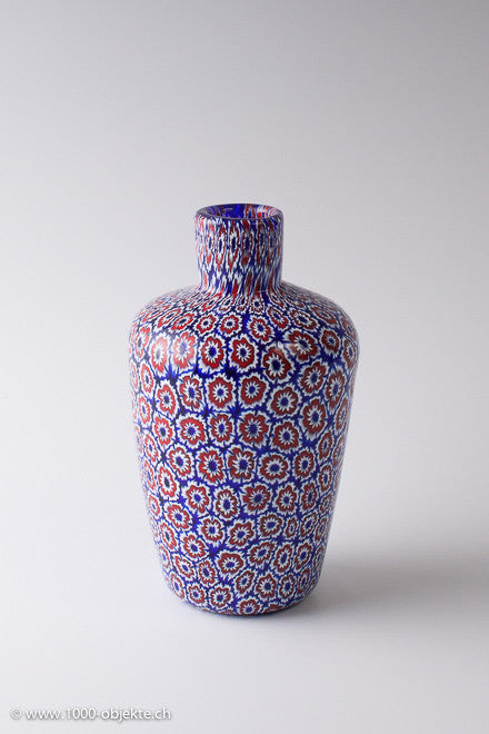 Vittorio Ferro. Murrine vase. Unique piece