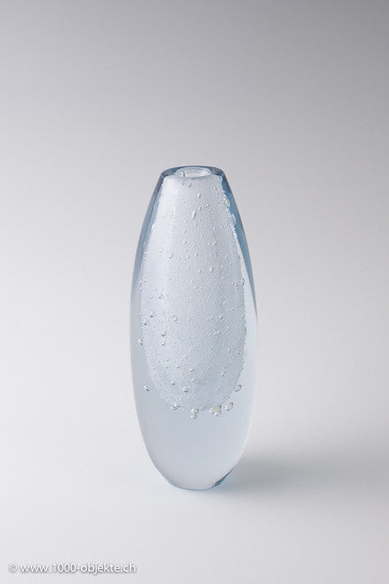 Swedish glass vase Stromberg Shyttan signed