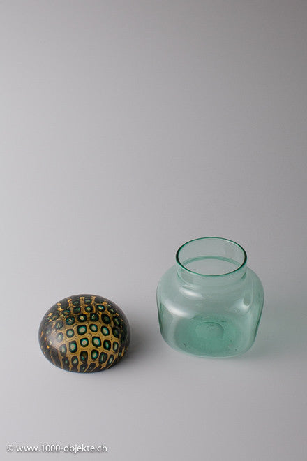 Jar with lid. Ludovico Diaz de Santillana for Venini 1965