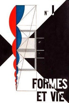 Le Corbusier. "Formes et vie N°1. Ed Falaize 1951"