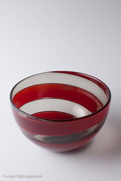 Flavio Poli Seguso Vetri D'Arte Glass Bowl