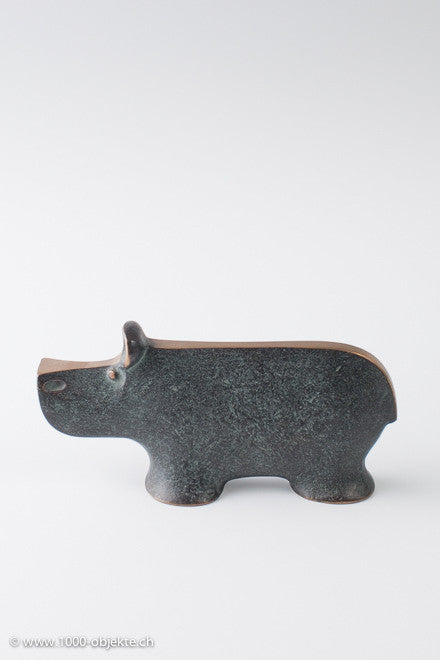 Schmelter, Raimund - Hippopotamus - Bronze