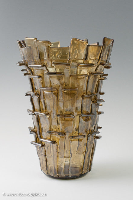 Vintage "Ritagli vase" by Fulvio Bianconi for Venini, 1994