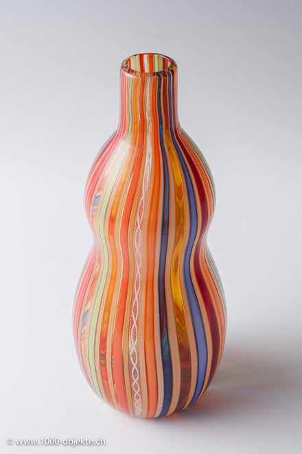 Vase a canne" by Cenedese. 1980.