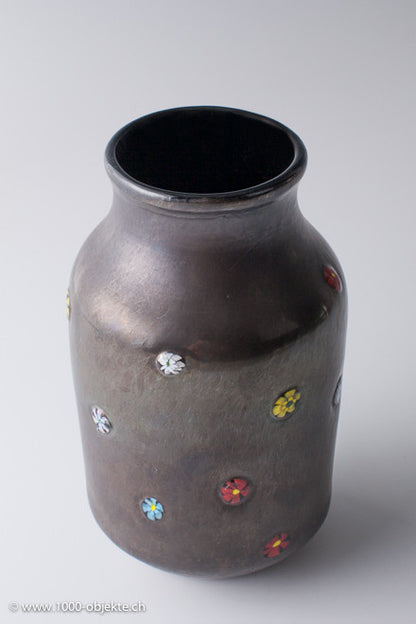 Fratelli Toso, 'Inox' vase, 1950