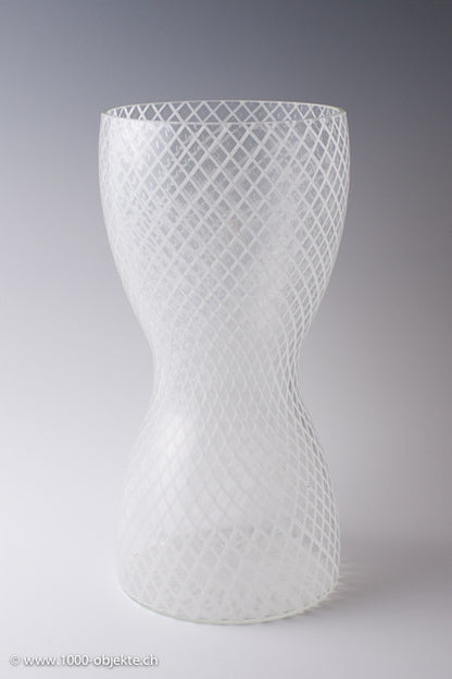 Giant "Mezza-Filligrana" Murano-vase 80's