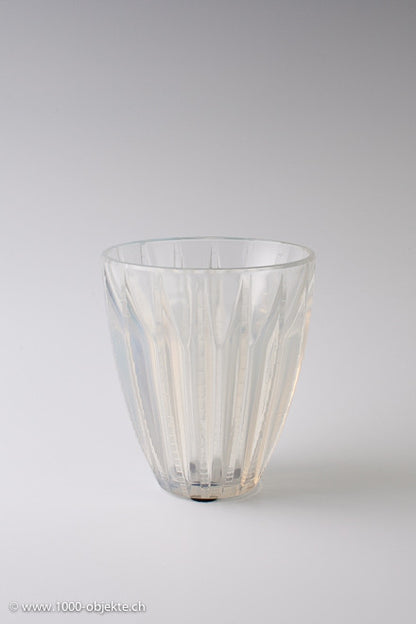 French Art Deco Vase " Chamonix" by René Lalique, 1933