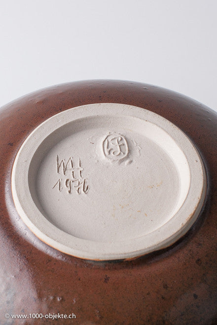 Art Pottery Studio-ceramics Walter Heufelder 1976.